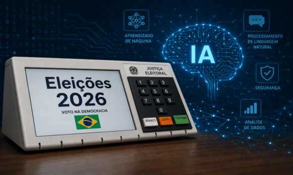 ChatGPT Image 16 de jun. de 2026, 10_49_04 Inteligência artificial nas eleições de 2026 promete desinformação mais ágil, barata e sofisticada