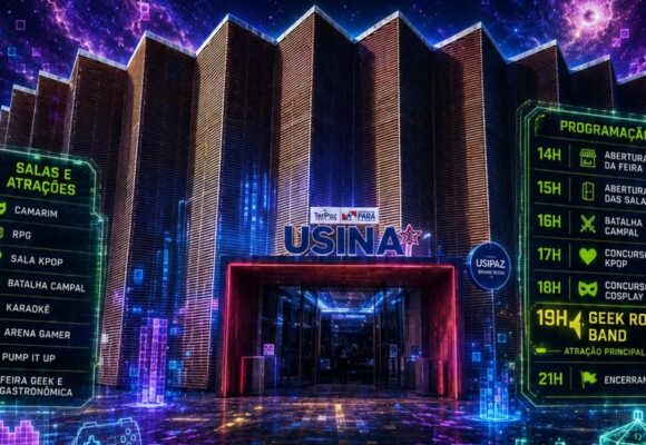CONECTA volta no dia 20 de junho na Usina da Paz Benguí com concurso de cosplay, batalha campal, RPG, sala K-pop, karaokê, banda Geek Rock e arena gamer, tudo gratuito