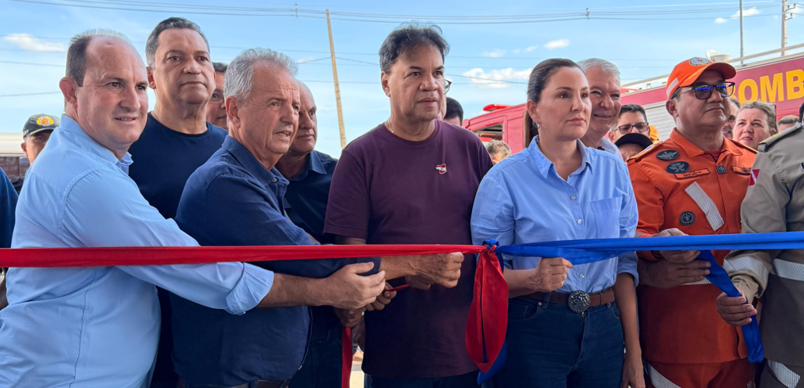 Deputado Torrinho Torres participa da entrega do 34º Grupamento do Corpo de Bombeiros em Xinguara