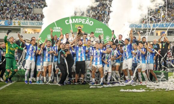 Paysandu é hexacampeão da Copa Verde ao golear Anápolis por 4 a 0 no Mangueirão