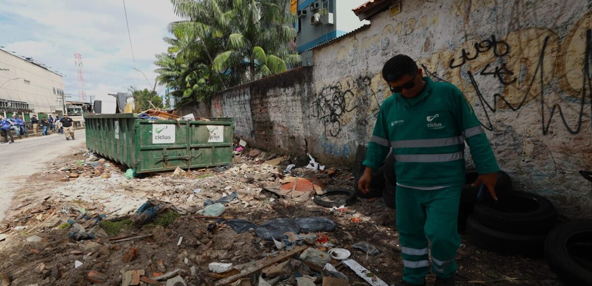 Operação “Lixo Zero” intensifica combate ao descarte irregular de resíduos em Belém