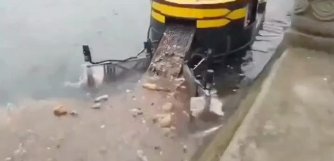 Robôs autônomos ajudam a combater a poluição em rios e lagos na China
