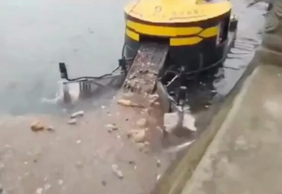 Robôs autônomos ajudam a combater a poluição em rios e lagos na China