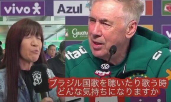 SaveClip.App_717377836_17890462779519073_6441469503198670155_n Jornalista japonesa conquista o carinho da torcida brasileira e se prepara para a oitava Copa do Mundo