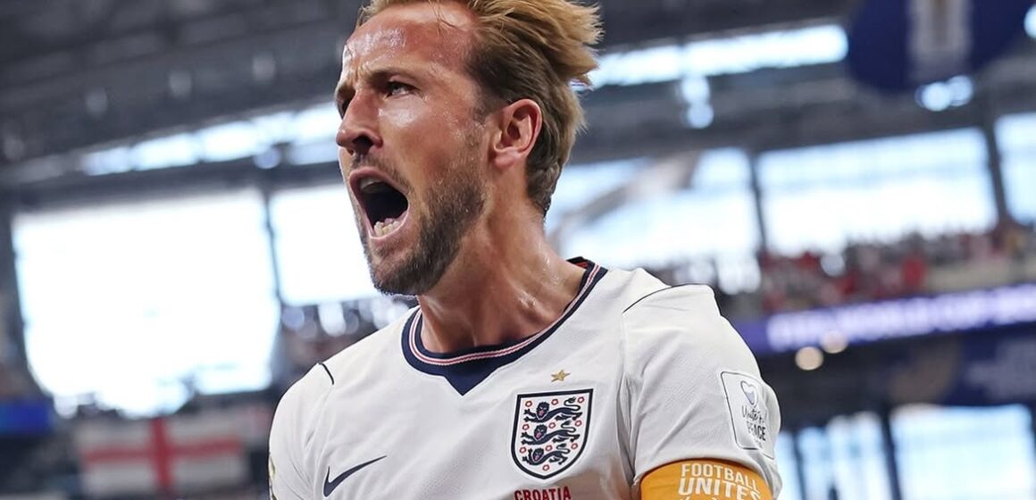 Harry Kane brilha com dois gols, e Inglaterra vence Croácia por 4 a 2 na Copa do Mundo