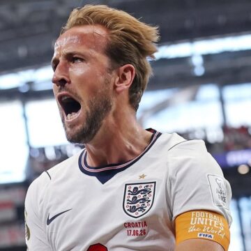 Harry Kane brilha com dois gols, e Inglaterra vence Croácia por 4 a 2 na Copa do Mundo