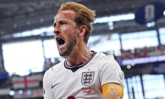Harry Kane brilha com dois gols, e Inglaterra vence Croácia por 4 a 2 na Copa do Mundo