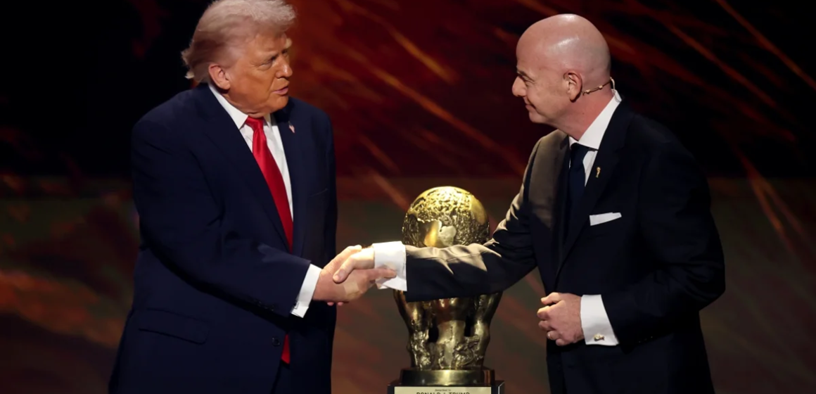 Presidente da Fifa confirma presença de Trump na final da Copa do Mundo em Nova Jersey