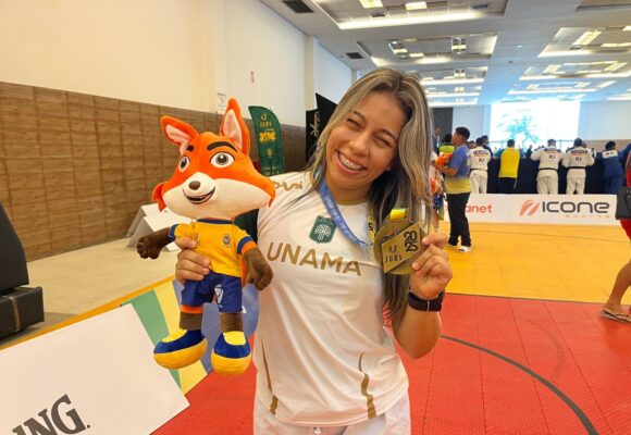 Atletas paraenses da UNAMA participam do Mundial Universitário de Lutas em Brasília nas modalidades Muay thai e Jiu-Jitsu
