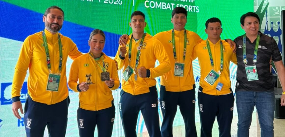 Paraenses conquistam ouro e dois bronzes no Mundial de Combate 2026
