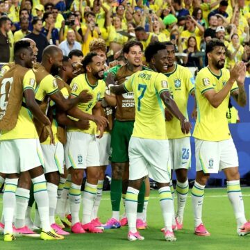 Com show de Vini Jr., Brasil vence Escócia e avança como líder do Grupo C