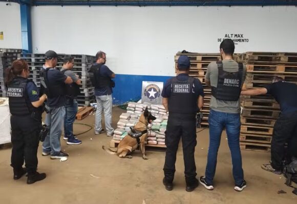 Apreensão de quase 200 quilos de supermaconha em transportadora mobiliza forças de segurança em Belém