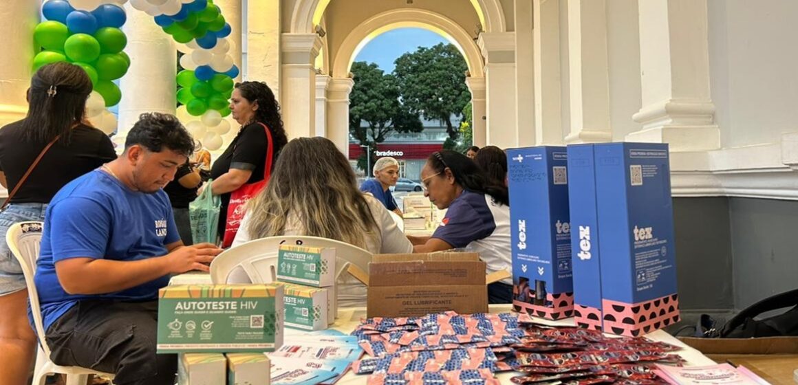 Prefeitura de Belém promove prevenção e testagem no Mercado de São Brás com ação “Arraiá com Prevenção” durante programação junina