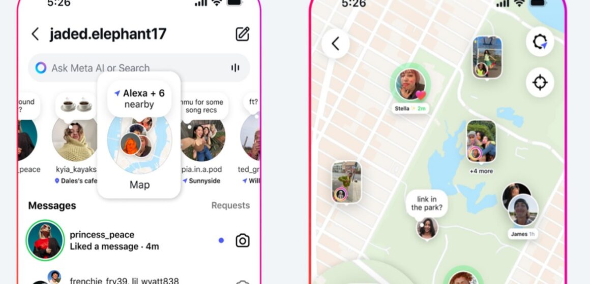 mapa-instagram Nova atualização do Instagram exibe localização precisa no país e acende alerta de segurança