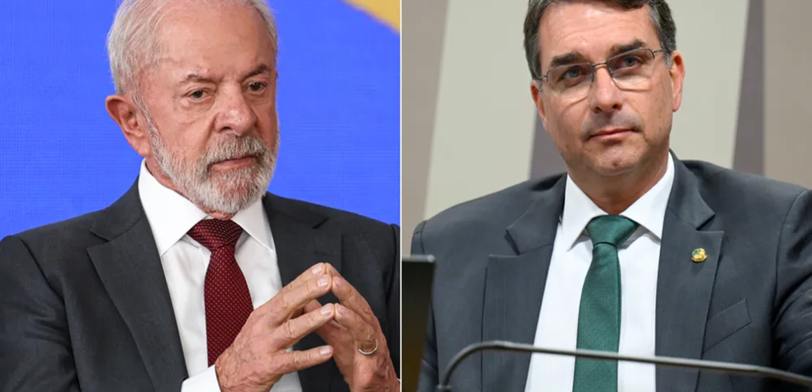 montagem-lula-flavio-ag-brasil-ag-senado Eleições 2026: Lula e Flávio Bolsonaro ainda costuram palanques nos oito maiores colégios eleitorais do país, com Minas Gerais preocupando ambas as campanhas