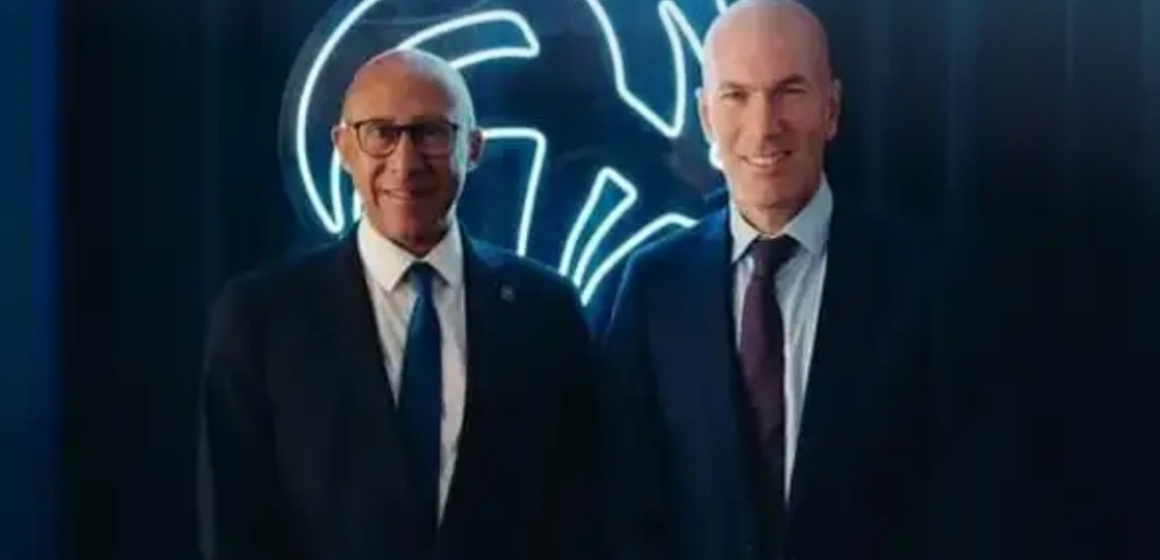 Zidane é apresentado na França e revela: “Era a única coisa que queria”