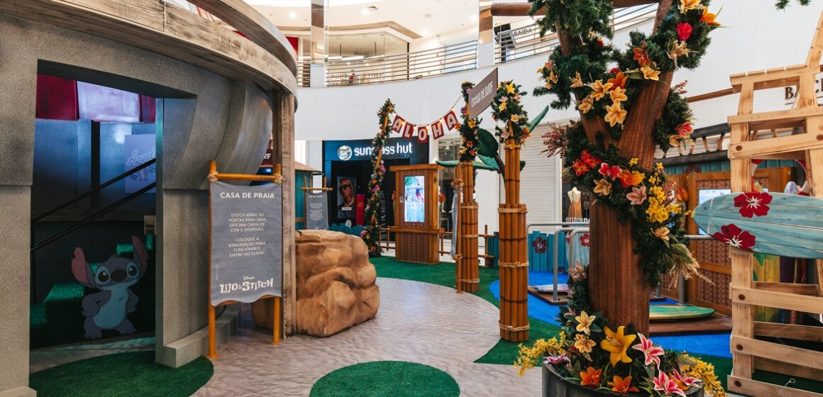 Evento inédito de Lilo & Stitch chega a Belém no Boulevard Shopping com programação gratuita para crianças de 4 a 12 anos até 17 de agosto