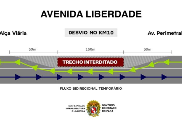 Seinfra libera tráfego de carros e motos na Avenida Liberdade
