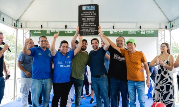 Prefeito Igor Normando entrega 10 km da rodovia BL-13 em Mosqueiro após 30 anos de espera; obra integra Viva Bairro com 22 ruas concluídas