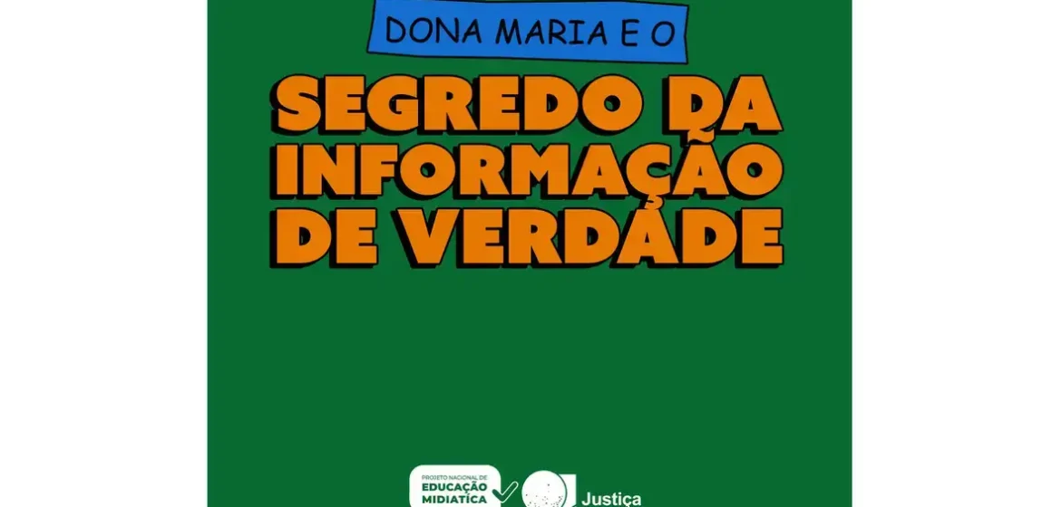 TRE de Alagoas lança HQ digital “Dona Maria e o Segredo da Informação de Verdade” para orientar idosos contra desinformação