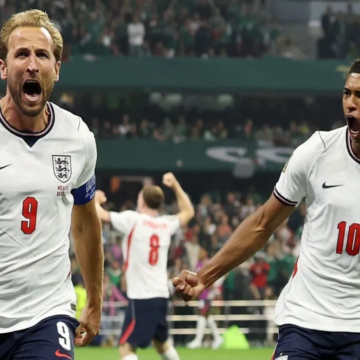 Inglaterra vence México por 3 a 2 no Azteca e enfrenta Noruega nas quartas de final