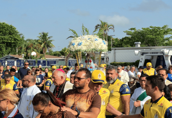 Círio de Nossa Senhora de Nazaré reúne cerca de 500 brasileiros em Miami