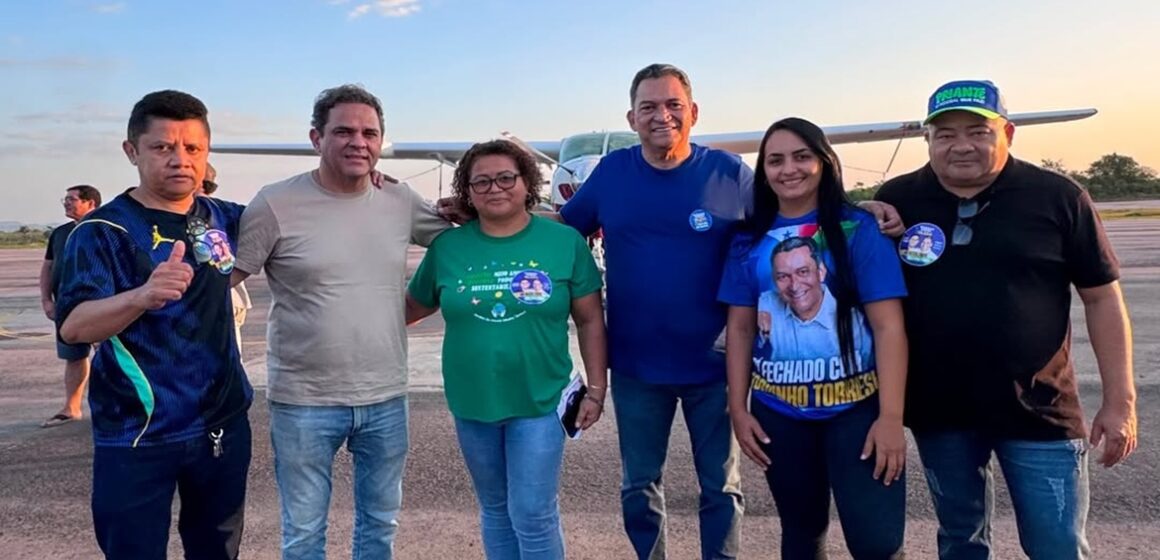 Deputado Torrinho Torres lança candidatura em Tucumã com presença de Priante e lideranças locais