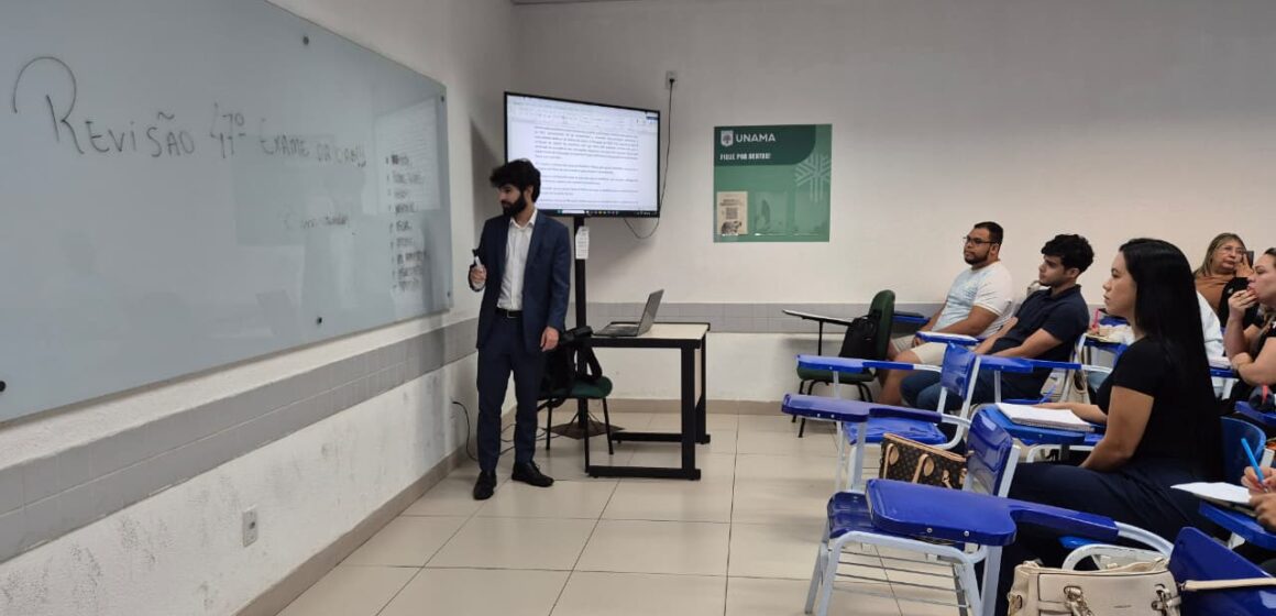UNAMA promove aulas intensivas para alunos que vão prestar exame da OAB com o projeto “Ser Prepara OAB”