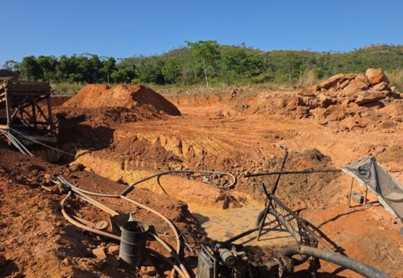 Polícia Federal desarticula garimpo ilegal em Santa Maria das Barreiras