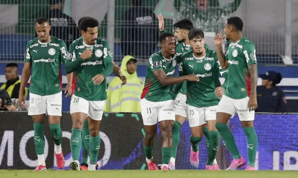 palmeiras_libertadores Palmeiras vence Cerro Porteño por 1 a 0 em Assunção e avança às quartas de final da Libertadores