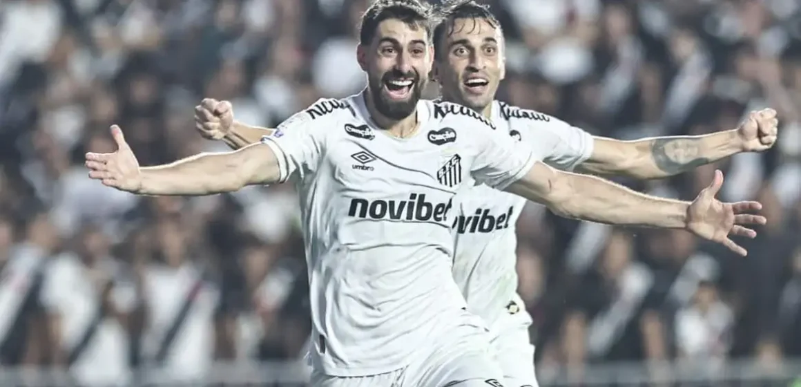 Santos atropela o Vasco por 3 a 0 em São Januário e deixa zona de rebaixamento