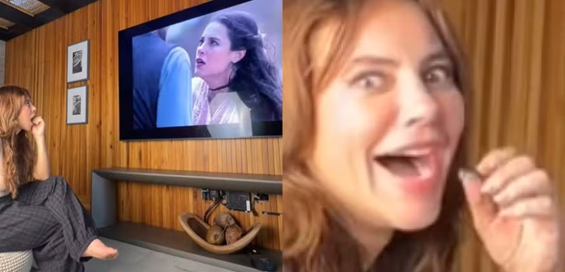 Paolla Oliveira reage com surpresa à própria morte em cena de “Além do Tempo” e diz não lembrar da trama