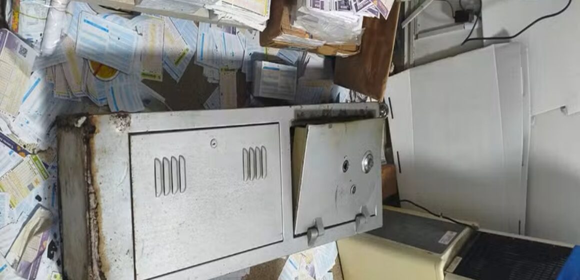 Criminosos arrombam casa lotérica durante a madrugada em Rio Maria