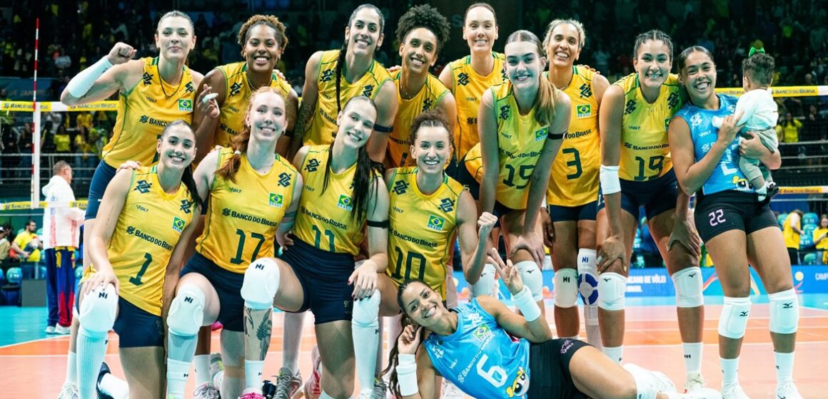 Brasil goleia Venezuela na estreia do Sul-Americano feminino de vôlei