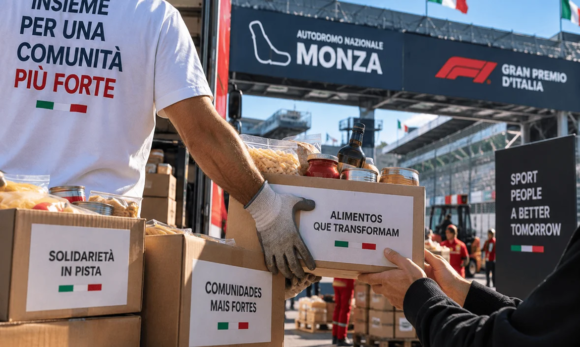 Autódromo de Monza distribui 3,6 toneladas de alimentos após GP da Itália