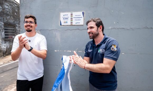 Viva Bairro entrega obras em duas vias do Curió-Utinga, em Belém