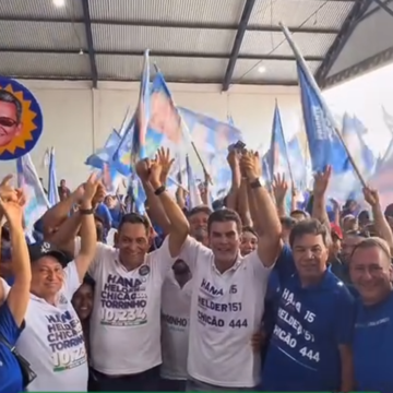 Torrinho Torres agradece visita de Hana, Helder e Chicão a São Félix do Xingu