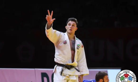 Guilherme Schimidt é ouro e Brasil fecha Grand Slam de judô com 3 pódios