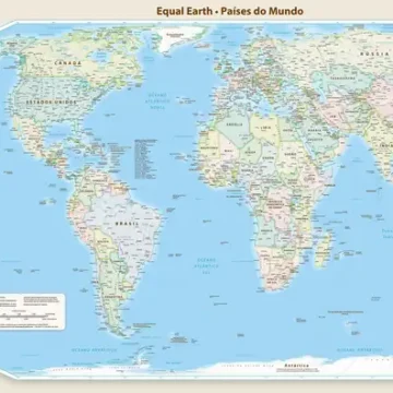 mapa_mundi01_1 ONU aprova novo mapa-múndi que corrige distorção de tamanho da África, América do Sul e Ásia