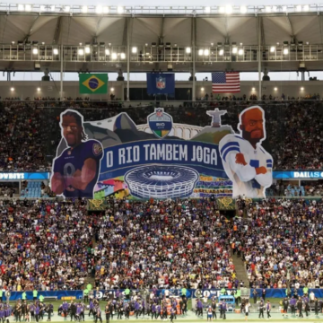 Jogo da NFL no Rio foi partida internacional de maior audiência da história nos EUA