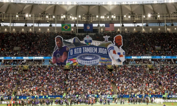 Jogo da NFL no Rio foi partida internacional de maior audiência da história nos EUA
