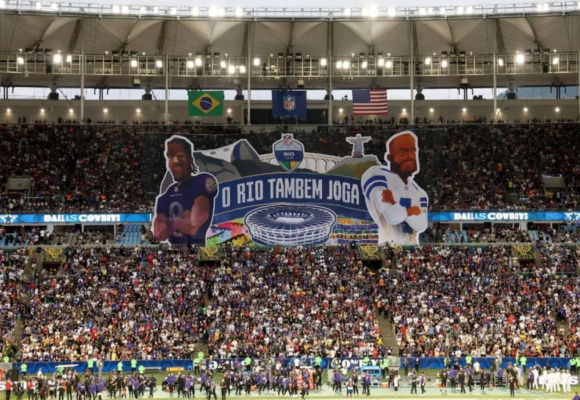 Jogo da NFL no Rio foi partida internacional de maior audiência da história nos EUA