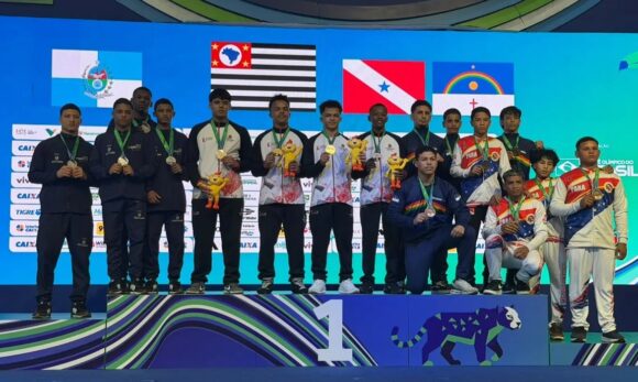 Pará conquista primeira medalha nos Jogos da Juventude CAIXA 2026 com bronze no wrestling
